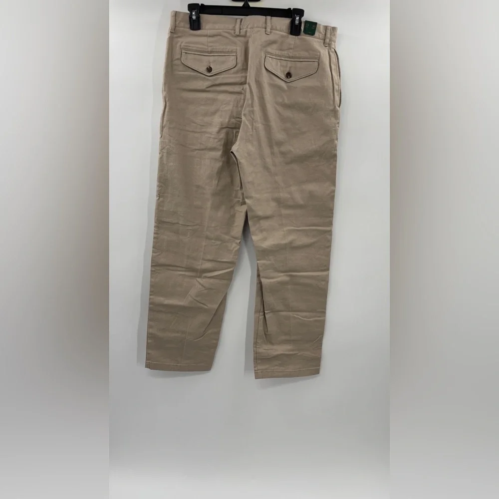 J.Crew Straight-fit creased stretch cotton-blend twill trouser 33/30